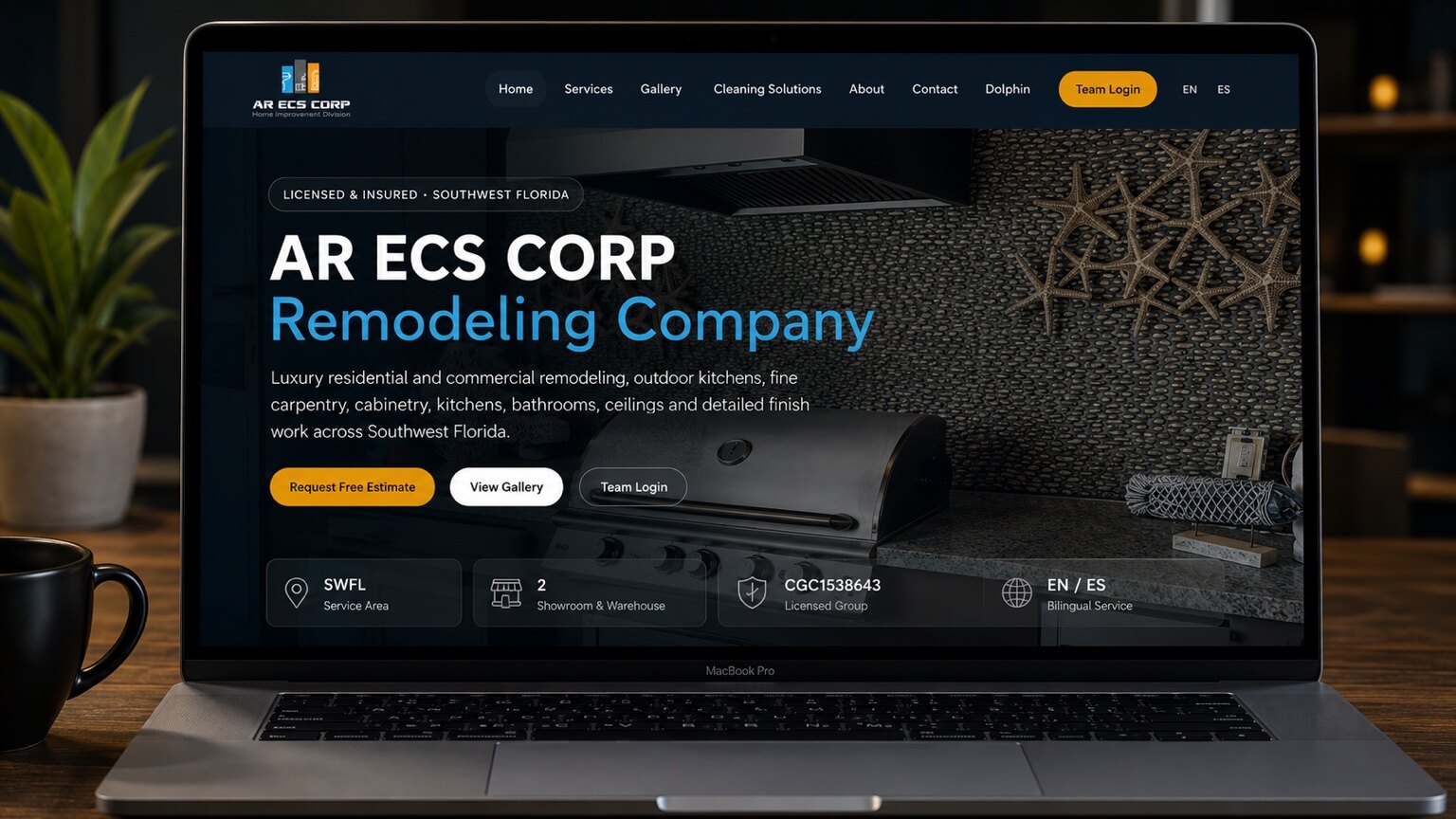 Corporate website